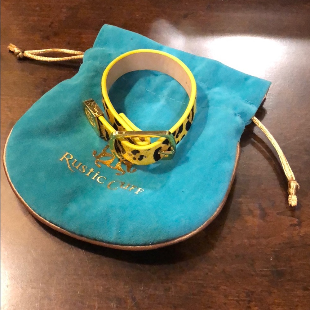 Rustic cuff bracelet